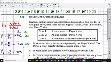 7th Grade Ch5 2.2 Computer Simulations of Probability