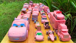 Clean up muddy minicars & disney car convoys🏎🚗🚚! Play in the garden