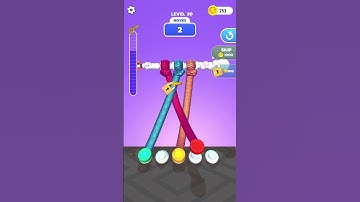 Tangle Master 3D | Gameplay Walkthrough | Level 20 #Shorts
