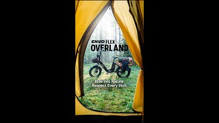 Wake up deep in the forest. Explore deeper with the Envo Flex Overland.