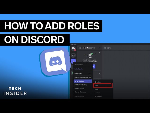 How to create roles and set permissions on your Discord server