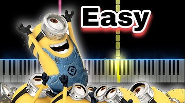 Lil Yachty - Lil Mega Minion | Despicable Me 4 (Easy Piano Tutorial)