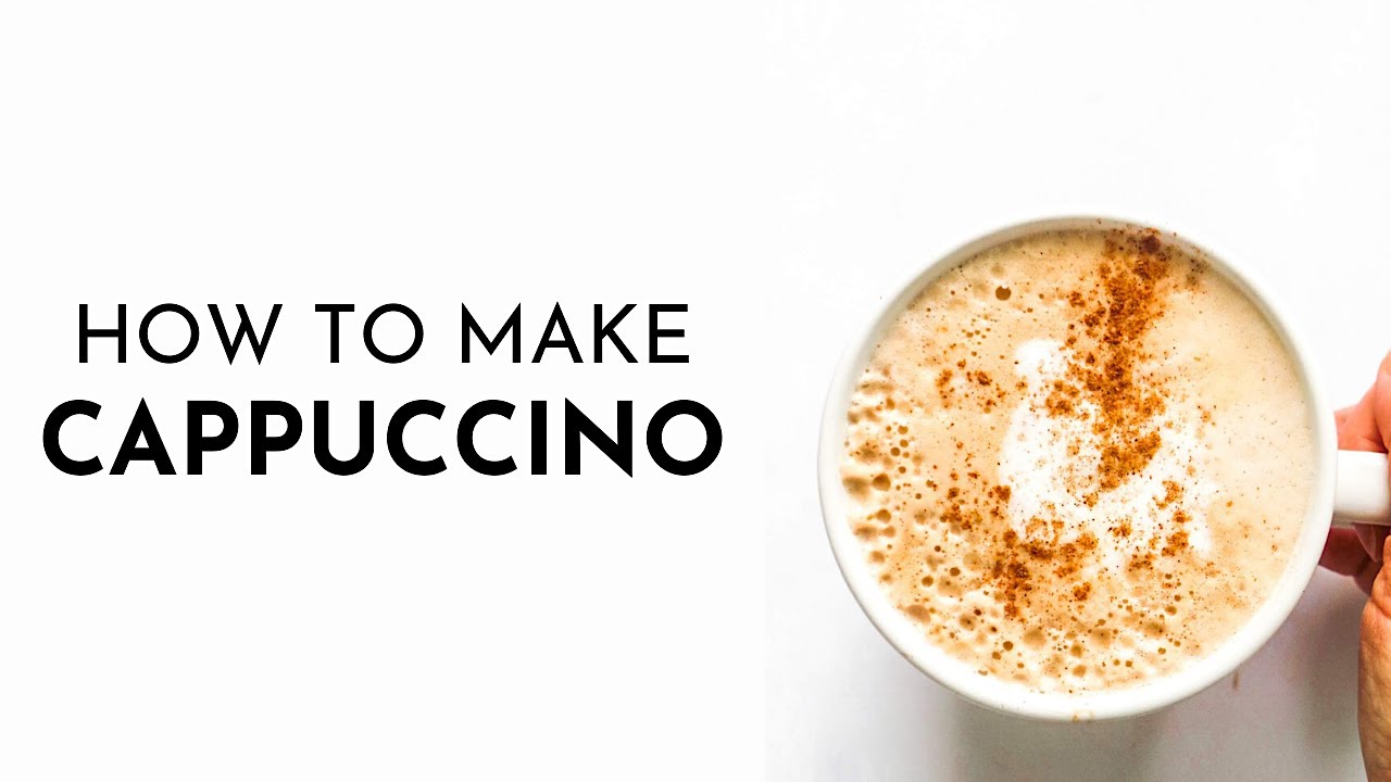 How to Make Cappuccino At Home Easy Cappuccino Recipe YouTube