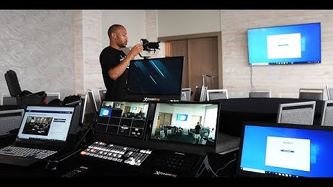 Hybrid Conference - Live Stream Tech & Equipment | AT THE BEACH !! | PART 1