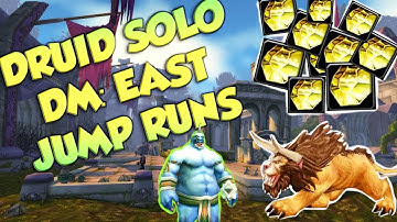 Dire Maul: East DRUID SOLO Jump Runs (Up to 150g+ per hour!!) | In Depth Guide