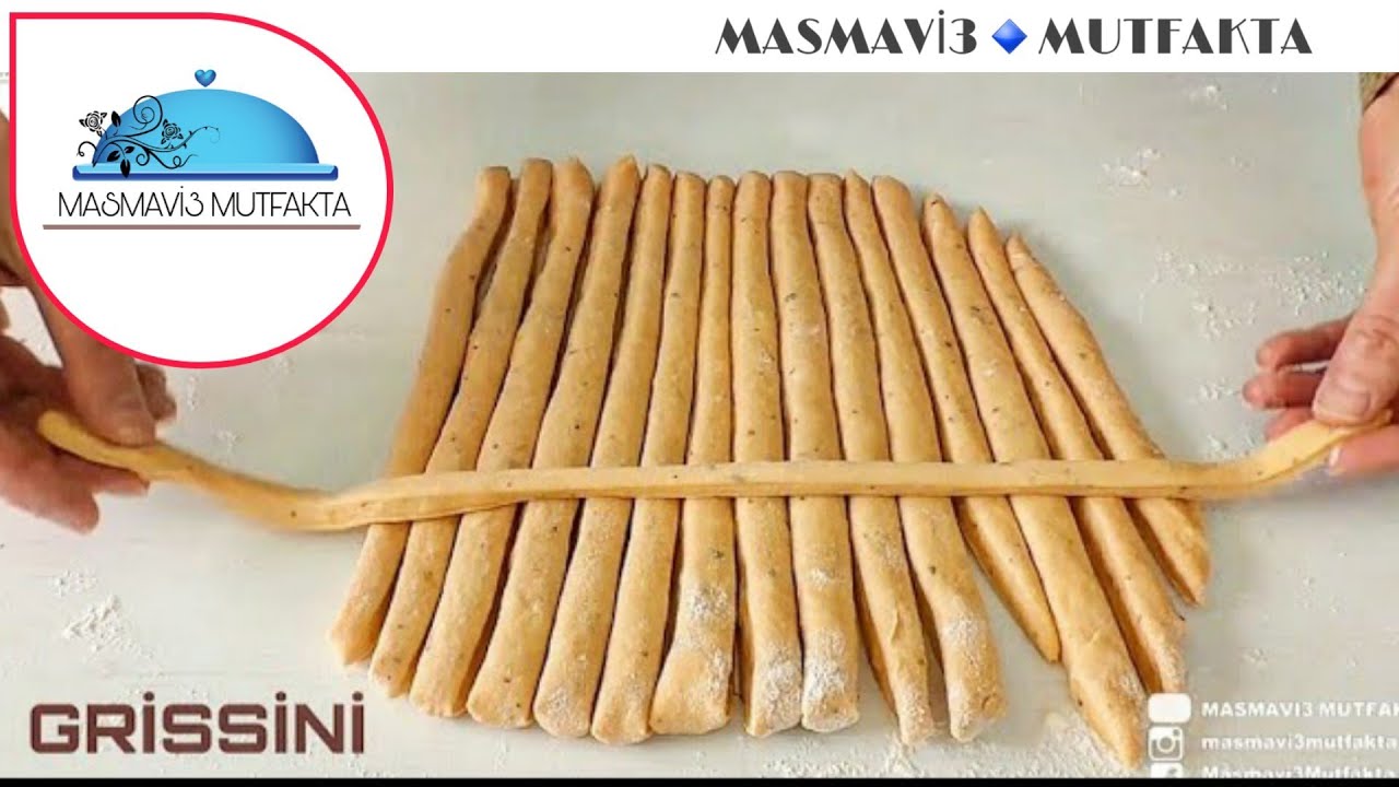 BÖYLE ÇITIRI İTALYADA BİLE YOK❗MEŞHUR GRİSSİNİ TARİFİ✅İKRAMLIK/ÇORBALARA SUNUM/ÇOCUKLARIN SEVDİĞİ👏