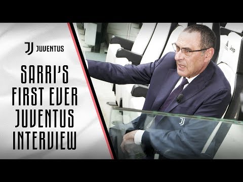 Sarri: «La Juve mi ha voluto con determinazione e compattezza» - VIDEO 1 Maurizio Sarri's first ever Juventus interview