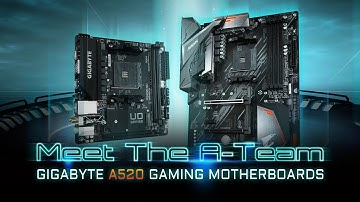 GIGABYTE A520 Series - Meet the A-Team | Official Trailer