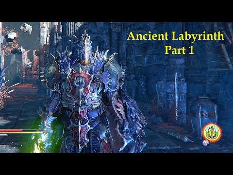 Ancient Labyrinth Part 1 Lords of the Fallen walkthrough trophy achievements Difficulty NG+