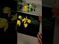 🟡  Master the Art of Acrylic Painting: PRETTY Yellow TULIPS Flower Tutorial