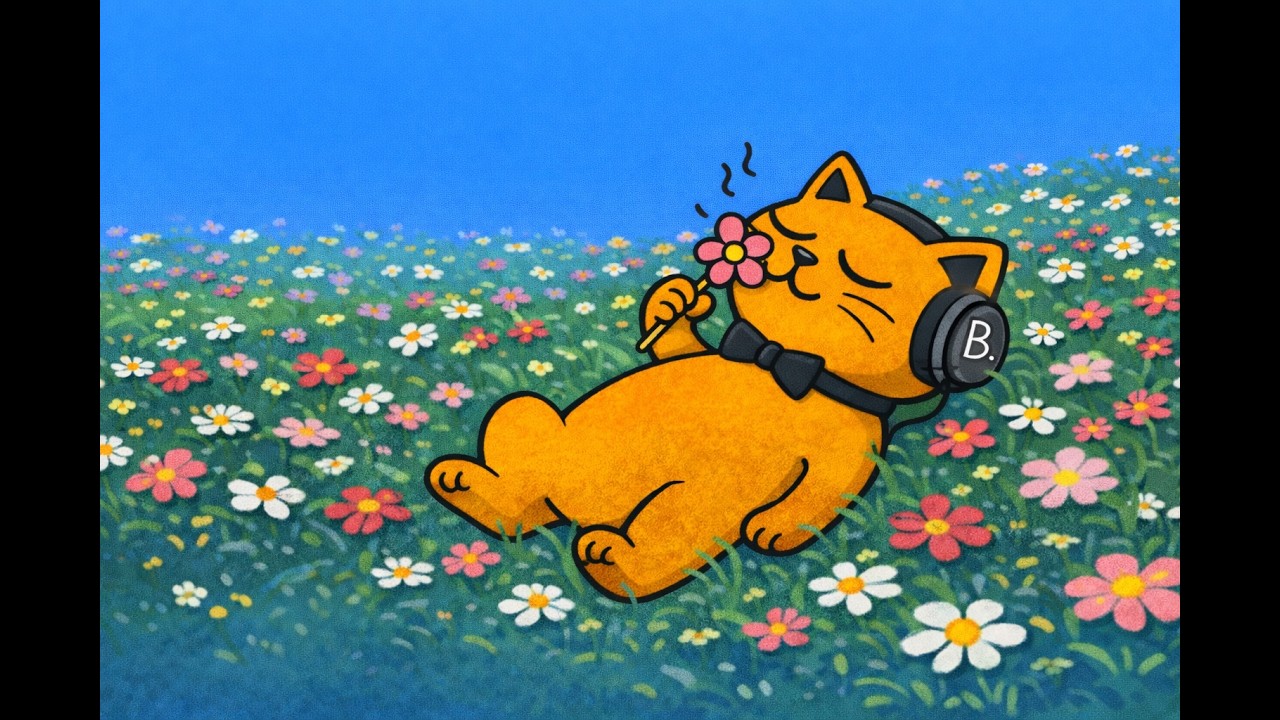 [Playlist] 분명 일하러 나왔는데 왜 꽃밭에 누워있지냥 | Soft Cafe Jazz