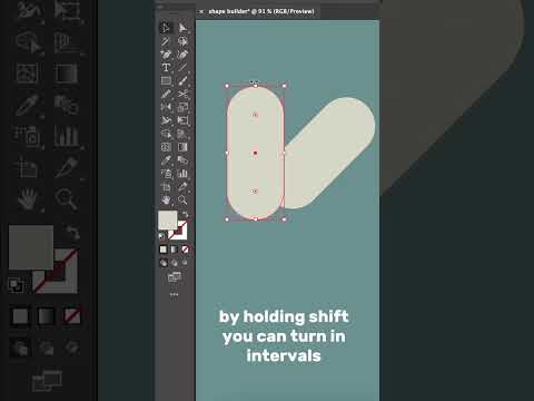 Adobe Illustrator Tutorial: Shape Builder Tool