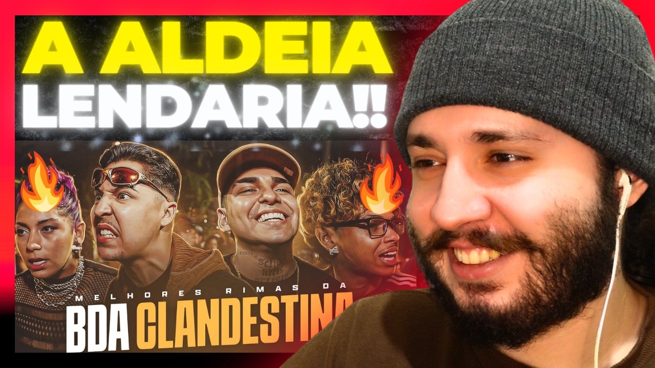 MELHORES RIMAS BDA CLANDESTINA! | REACT BAUEB
