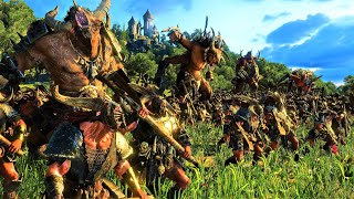 Beastmen Vs Bretonnia | Total War Warhammer 3 Cinematic Battle