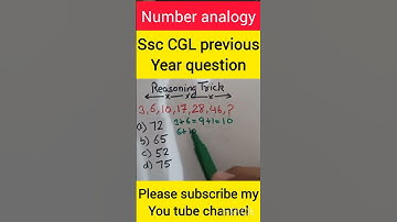 #ssc #numberanalogy #reasoning #khansir #motivational#maths