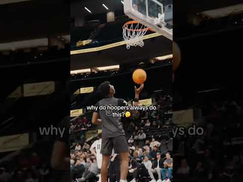 Does anyone know why … 🤔 #basketball #viralvideo #lebronjames