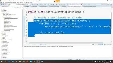 Mostrar las tablas de multiplicar dentro de un rango variable en JAVA