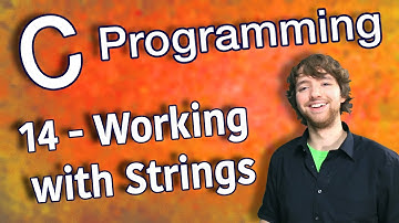 C Programming Tutorial 14 - C Basics Part 6 - Working with Strings