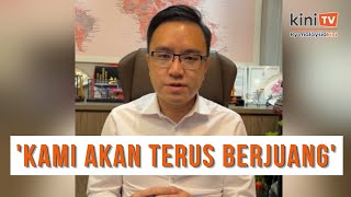 Saya dengar suara kekecewaan anda, kata Pengerusi DAP Sabah