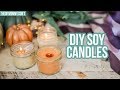 FALL DIY 🍂 3 Ways to Make Soy Candles