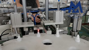 Automatic small bottle filling capping machine(for inner and outer cap)