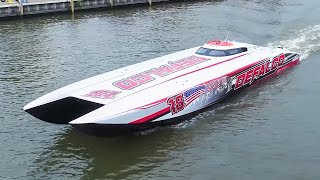 Getting LOUD in the Wet Pits! Xinsurance Great Lakes Grand Prix Powerboats