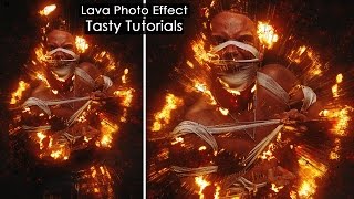 Creative Lava Photo Effect In Photoshop CS6 Extended screenshot 1