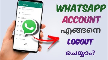 How To Logout Whatsapp Account | English