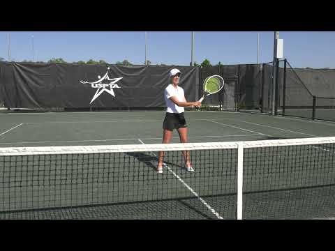 USPTA Quick Tip -- Two Racquet Drill