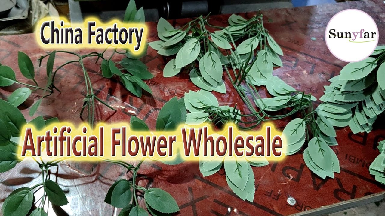 Wholesale artifcial raw material production, China artificial foliage