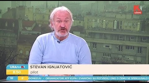 URANAK1 | Incident u avionu "Vizera" na aerodromu "Nikola Tesla" | Pilot Stevan Ignjatović