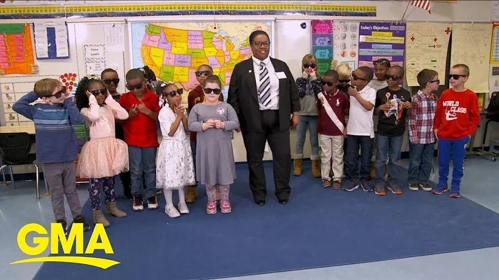 Teacher dressed up as a black leader every day for...