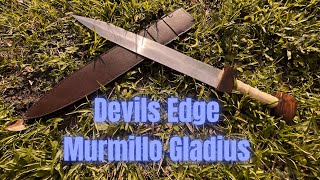 Devils Edge Murmillo Gladius Review!!!  | Kult of Athena