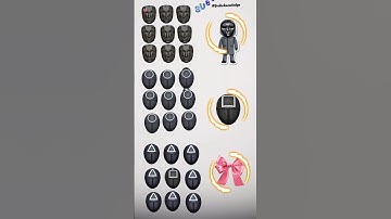 Pink soldiers Find The Odd One Out #oddoneout #challenge #soldier #gameplay #squidgame #squidgame2