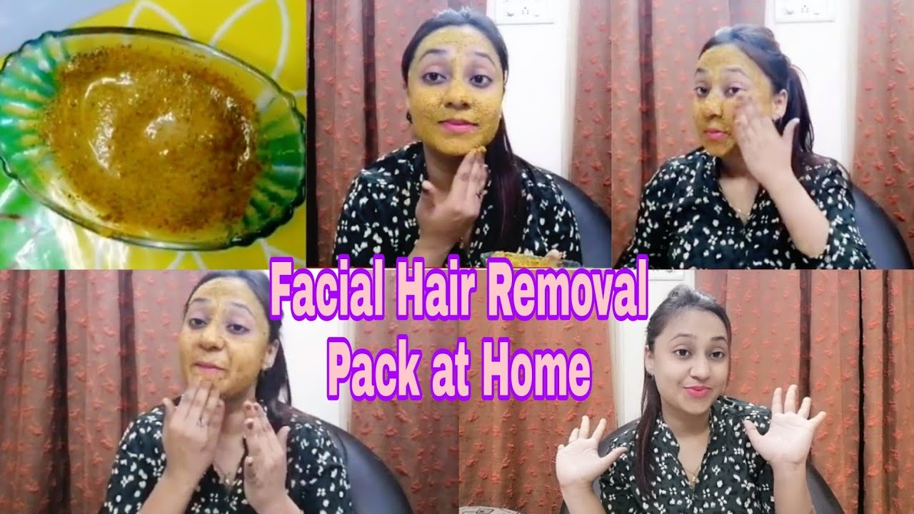 Natural remedy to remove facial hair permanently at home.Facial hair