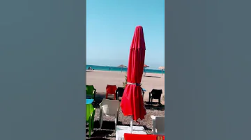 الهدوء على البحر الاحمر في العقبة 