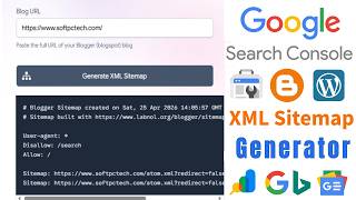 Create Sitemap For Google Search Console | How to Make a Sitemap for a Blogger Blog Post