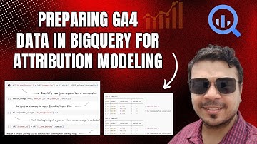 Attribution Modeling Using GA4 + BigQuery | Part 1 - Data Preparation