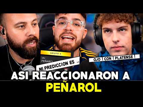 PEÑAROL IN THE GROUP 😱🔥 Reactions from ALL OF LATAM