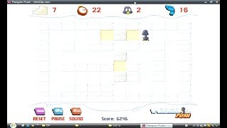 Penguin Push (Flash game 200?) screenshot 2