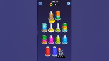 nut Sort level 209 | #nutsort #gaming #gameplay #puzzle #shorts #latestnews #tiktok #funny #love