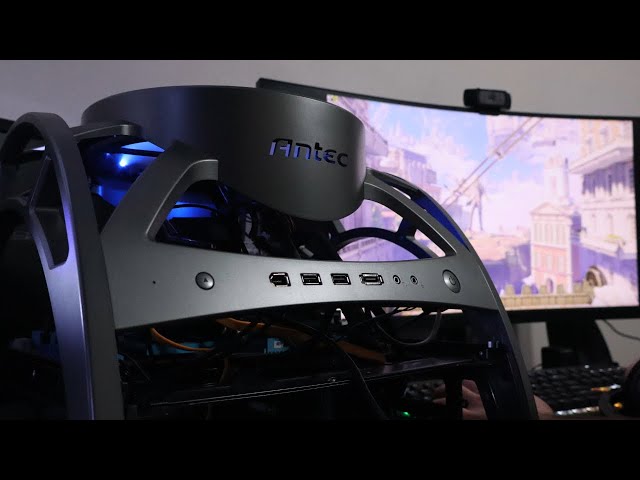 The Strangest Computer Case I've Ever Seen! (Antec Skeleton) - YouTube