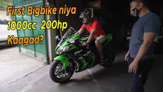 Goodbye Kawasaki ZX10R | His First Bigbike 1000cc 200hp | Kenji Moto