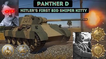 Panther D  WarThunder #warthunder #gaijin #gaming #warthundergameplay #warthundertanks  #germany 