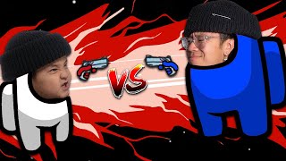 Among Us: Me Vs My Little Brother! **999 IQ**