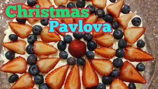 Christmas Desert Pavlova