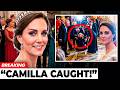 Camilla CAUGHT On Camera The Moment Catherine Walked In Wearing The Late Queen's Sacred Tiara!