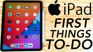 iPad - First Things to Do