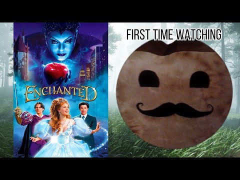 Enchanted-(2007)-Movie-Live-Reaction!-|-First-Time-Watching!-|-Livestream!