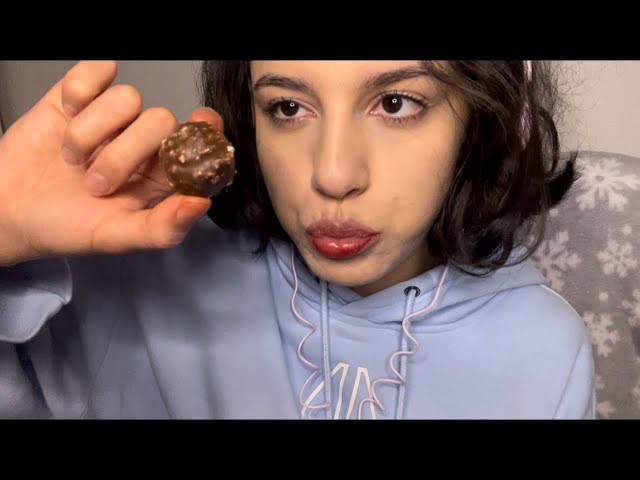 ASMR eating chocolate 🍫